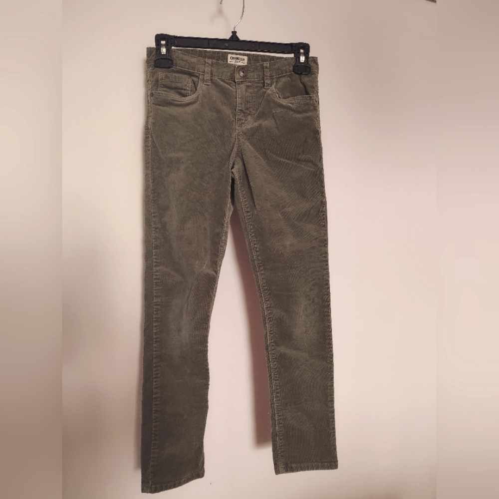 Olive Corduroy Pants